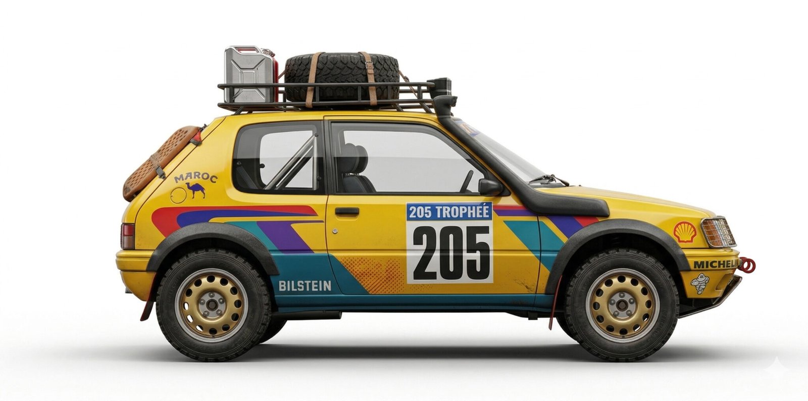 Préparer sa 205 pour le Raid – 205 Trophée | Le Raid des Peugeot 205 au ...